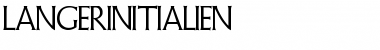 Download LangerInitialien Font