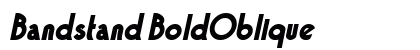 Bandstand BoldOblique Preview