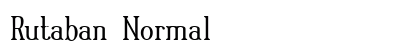 Rutaban Normal preview