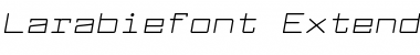Download Larabiefont Extended Font