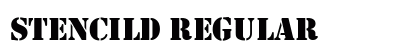 StencilD Regular preview