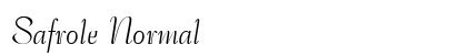 Safrole Normal preview