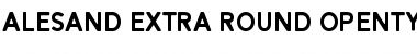 Download Alesand Round ExtBd Font Download Alesand Round ExtBd Font