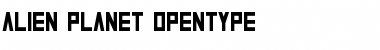 Download Alien Planet Font Download Alien Planet Font