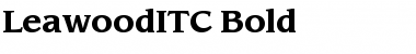 Download LeawoodITC Font