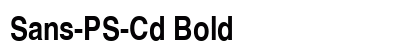 Sans-PS-Cd Bold preview