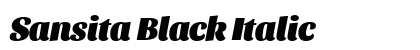Sansita Black Italic preview