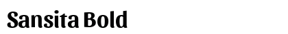 Sansita Bold preview