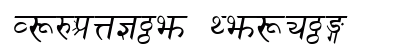 Sanskrit Italic Preview