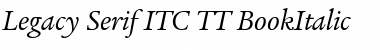 Download Legacy Serif ITC TT Font