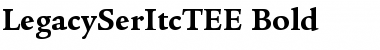 Download LegacySerItcTEE Font