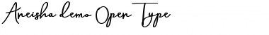 Download Aneisha Script Bold Font