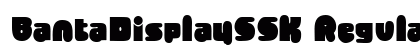 BantaDisplaySSK Regular preview