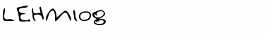 Download LEHN108 Font Download LEHN108 Font