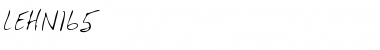 Download LEHN165 Font Download LEHN165 Font