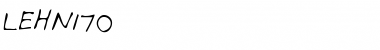 Download LEHN170 Font Download LEHN170 Font
