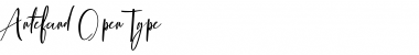 Antefand Regular Font