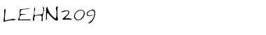 Download LEHN209 Font