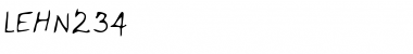 Download LEHN234 Font