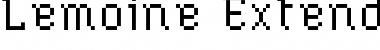 Lemoine Extended Regular Font