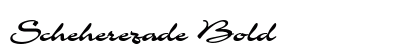 Scheherezade Bold preview