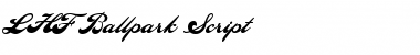 LHF Ballpark Script Font