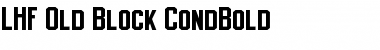 Download LHF Old Block CondBold Font