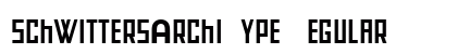 SchwittersArchiType Regular preview