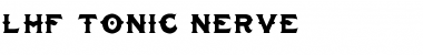 LHF Tonic NERVE Regular Font