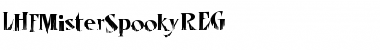 Download LHFMisterSpookyREG Font