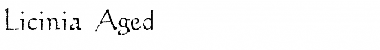 Download Licinia 'Aged' Font Download Licinia 'Aged' Font