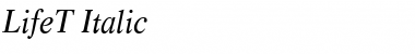 Download LifeT Font