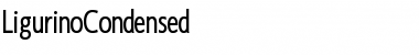 Ligurino Condensed Condensed Font