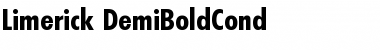 Download Limerick-DemiBoldCond Font Download Limerick-DemiBoldCond Font