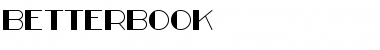 Better Book Regular Font