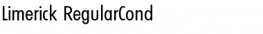 Download Limerick-RegularCond Font