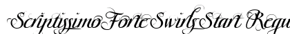 ScriptissimoForteSwirlsStart Regular preview
