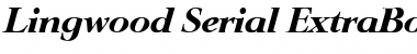 Download Lingwood-Serial-ExtraBold Font