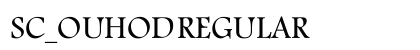 SC_OUHOD REGULAR preview