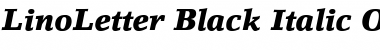 LinoLetter MediumOsF Bold Italic Font