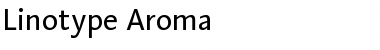 LinotypeAroma Regular Font