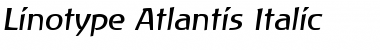 Download LTAtlantis Italic Font