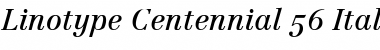 Centennial ItalicOsF Regular Font