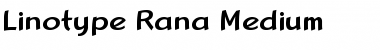 Download LTRana Medium Font