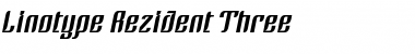 Download LTRezident Three Font Download LTRezident Three Font