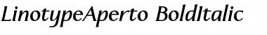 Download LTAperto Roman Font