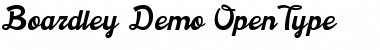 Boardley Demo Regular Font