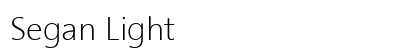 Segan Light preview