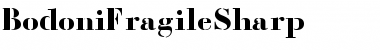 Bodoni Fragile Regular Font