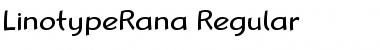 LTRana Regular Regular Font